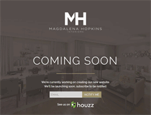 Tablet Screenshot of mhinteriors.eu